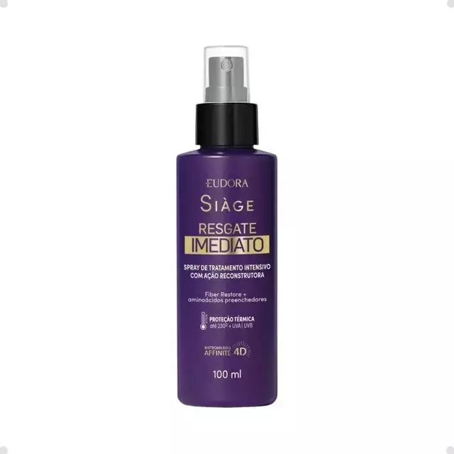Spray de Tratamento Intensivo Eudora Siàge Resgate Imediato