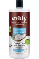 Creme para Pentear Finalizador Evidy Óleo de Coco e D-Pantenol 1L