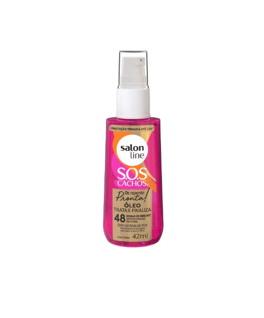 Salon Line SOS Cachos Óleo Trata e Finaliza - 42ml
