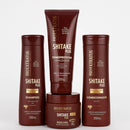 Kit Bio Extratus Shitake Plus - Shampoo, Condicionador, Máscara e Termoprotetor para Reconstrução Nutritiva dos Cabelos Desvitalizados