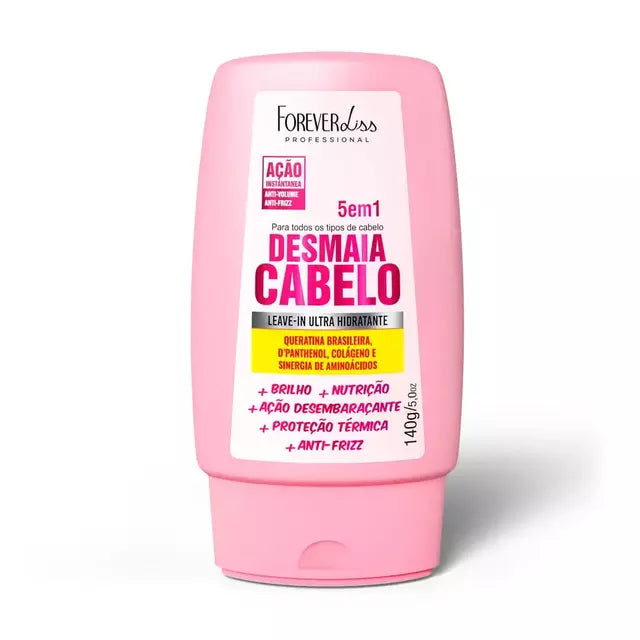 Leave-in 5 em 1 Forever Liss Desmaia Cabelo 140g