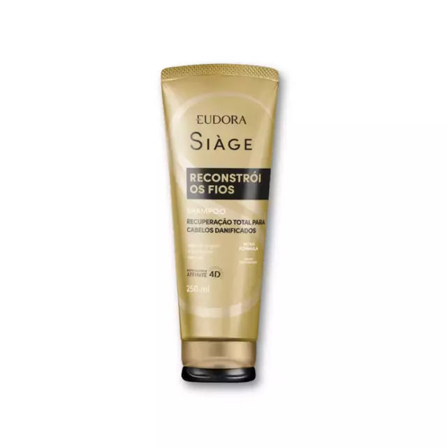 Shampoo Eudora Siàge Reconstrói os Fios 250ml